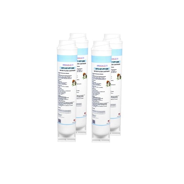 American Filter Co GE PNRQ20FBL Comparable Water Filters (made by Model number AFC-G7-PF1200), 4PK AFC-G7-PF1200-4p-4694 - main